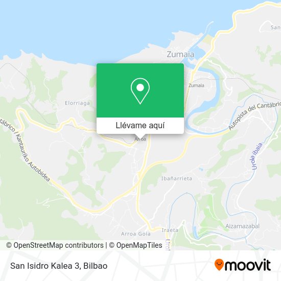 Mapa San Isidro Kalea 3