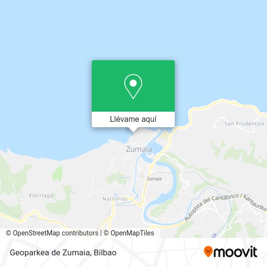 Mapa Geoparkea de Zumaia
