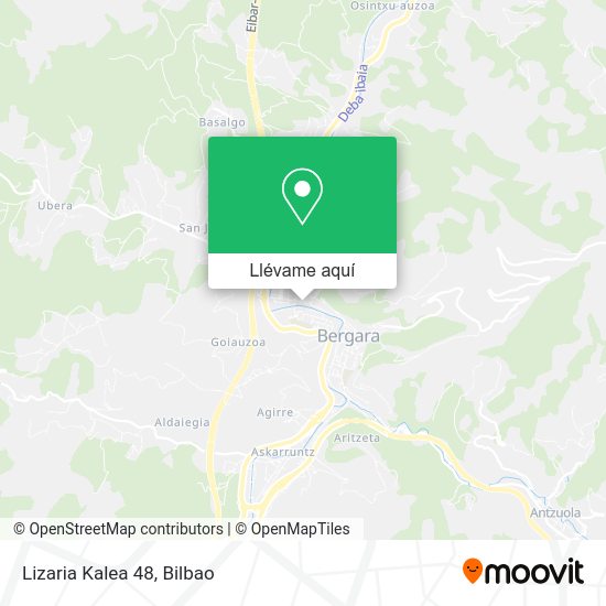 Mapa Lizaria Kalea 48