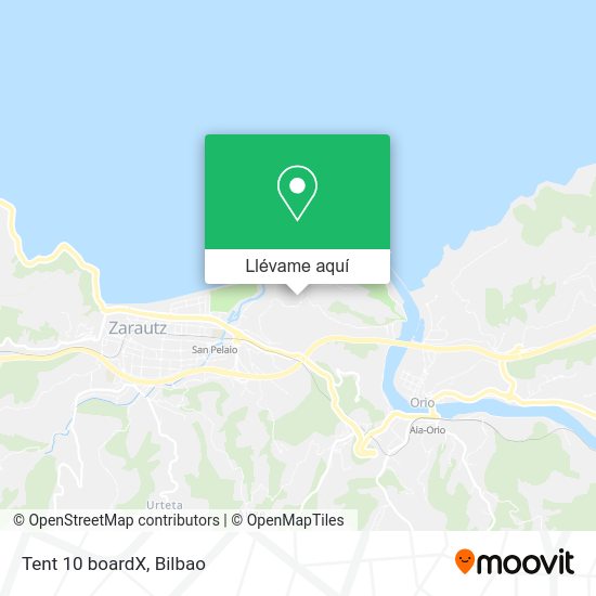 Mapa Tent 10 boardX