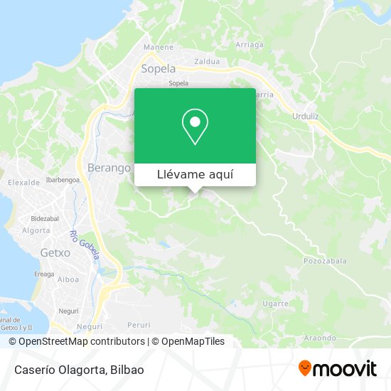 Mapa Caserío Olagorta