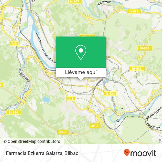 Mapa Farmacia Ezkerra Galarza