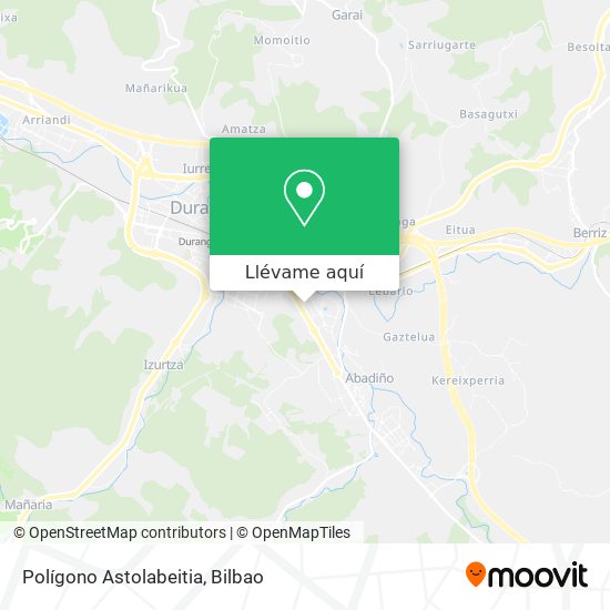 Mapa Polígono Astolabeitia