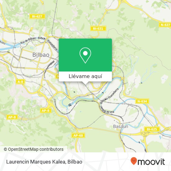 Mapa Laurencin Marques Kalea