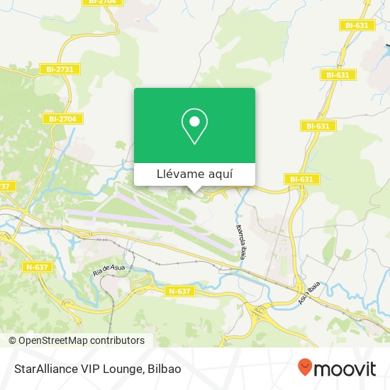 Mapa StarAlliance VIP Lounge