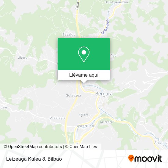 Mapa Leizeaga Kalea 8