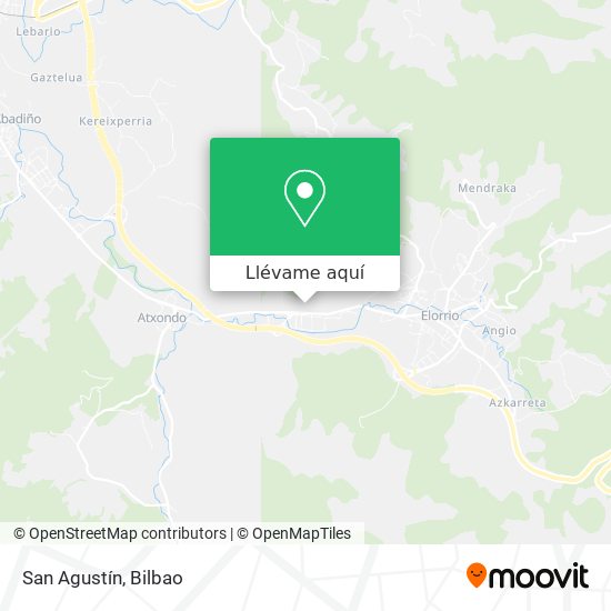 Mapa San Agustín