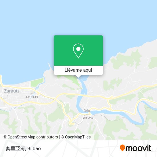 Mapa 奧里亞河