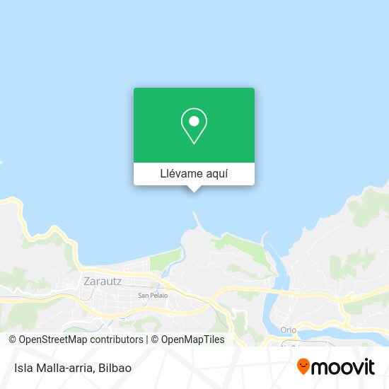 Mapa Isla Malla-arria