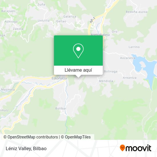 Mapa Léniz Valley