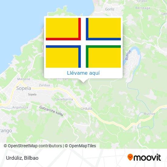 Mapa Urdúliz