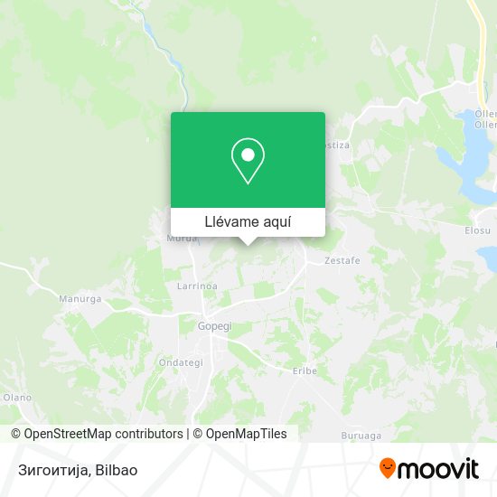 Mapa Зигоитија