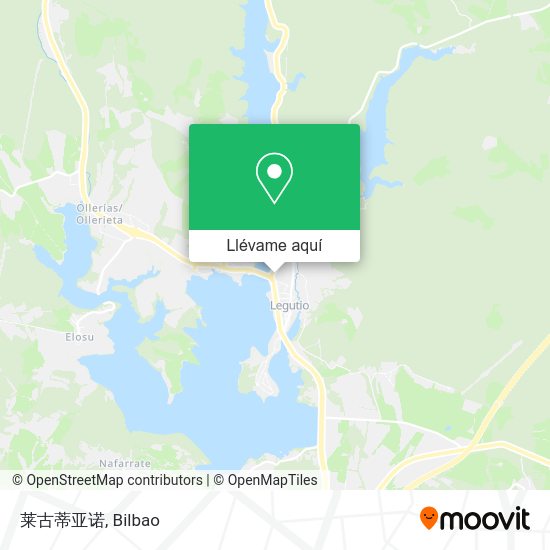 Mapa 莱古蒂亚诺