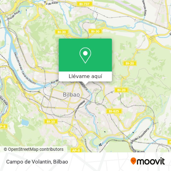 Mapa Campo de Volantín