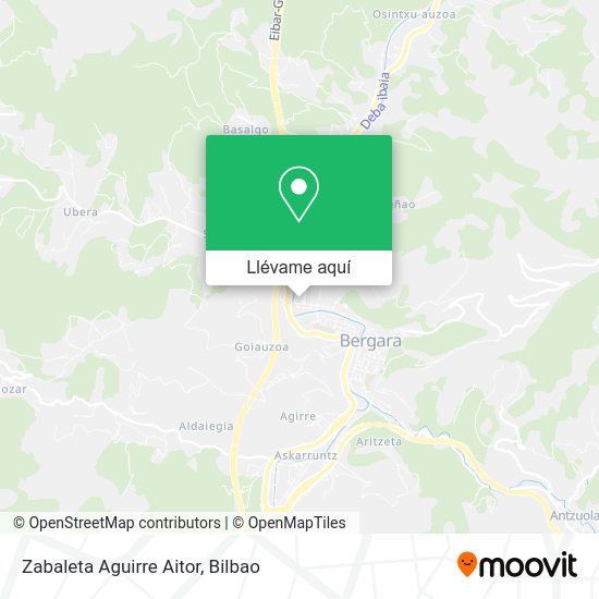 Mapa Zabaleta Aguirre Aitor