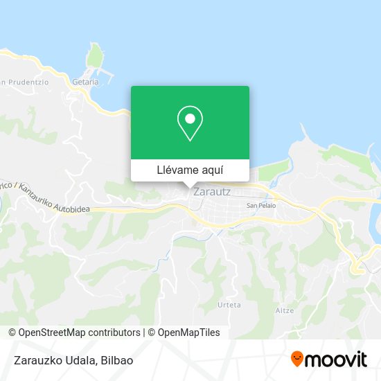 Mapa Zarauzko Udala