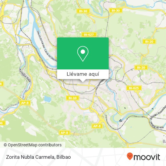 Mapa Zorita Nubla Carmela