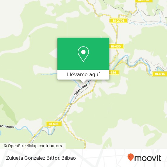 Mapa Zulueta Gonzalez Bittor