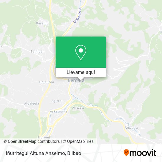 Mapa Iñurritegui Altuna Anselmo