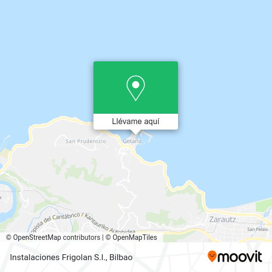 Mapa Instalaciones Frigolan S.l.