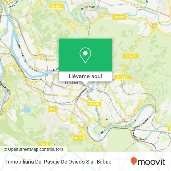 Mapa Inmobiliaria Del Pasaje De Oviedo S.a.