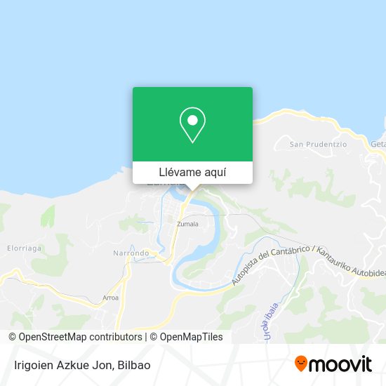 Mapa Irigoien Azkue Jon