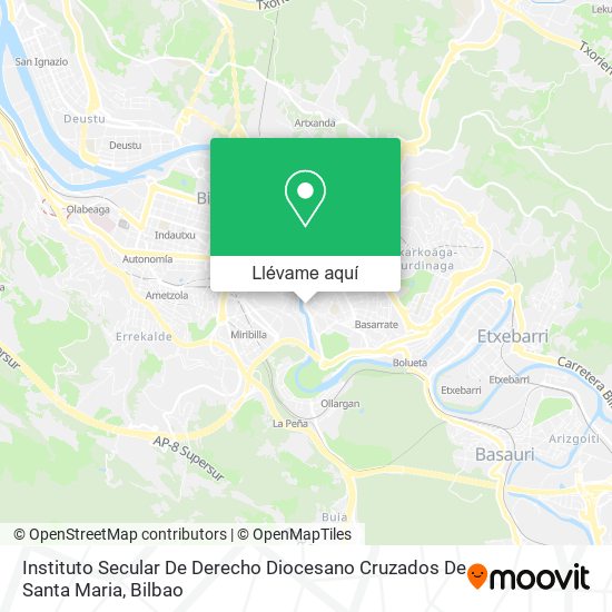 Mapa Instituto Secular De Derecho Diocesano Cruzados De Santa Maria