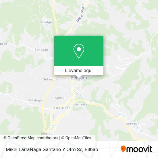 Mapa Mikel LarraÑaga Garitano Y Otro Sc