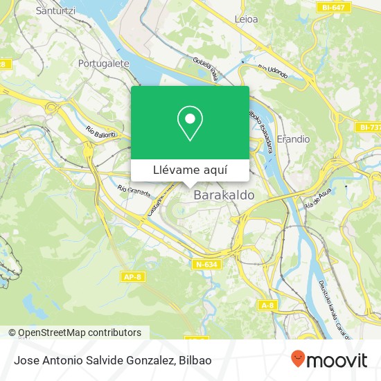 Mapa Jose Antonio Salvide Gonzalez