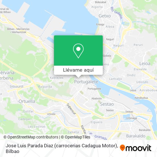Mapa Jose Luis Parada Diaz (carrocerias Cadagua Motor)