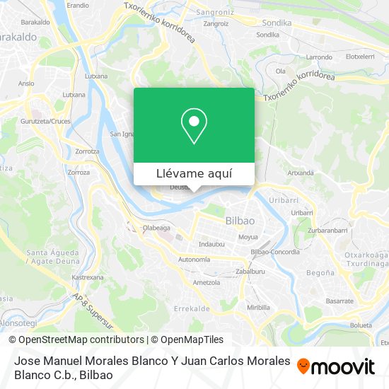 Mapa Jose Manuel Morales Blanco Y Juan Carlos Morales Blanco C.b.