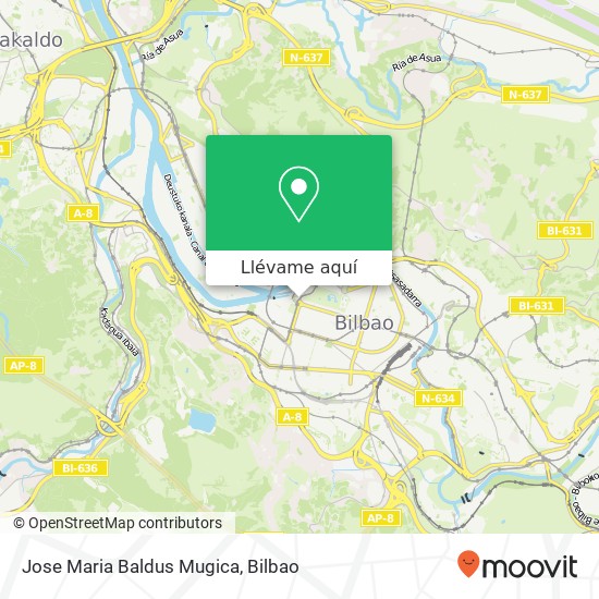 Mapa Jose Maria Baldus Mugica