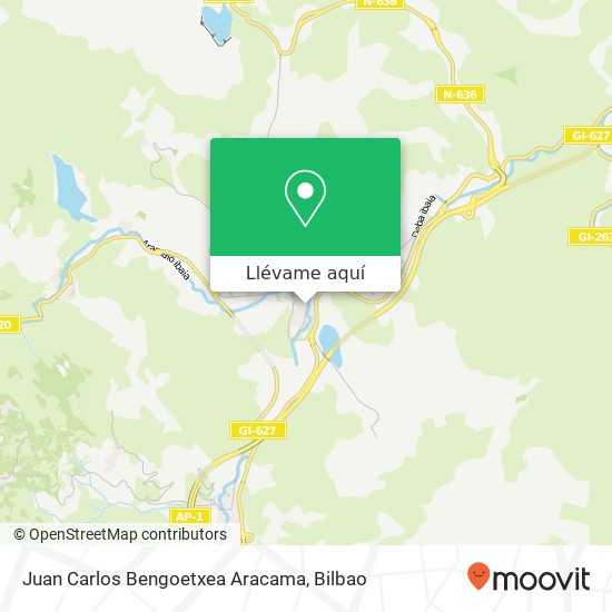 Mapa Juan Carlos Bengoetxea  Aracama