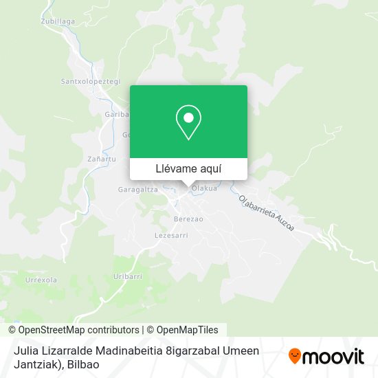 Mapa Julia Lizarralde Madinabeitia 8igarzabal Umeen Jantziak)
