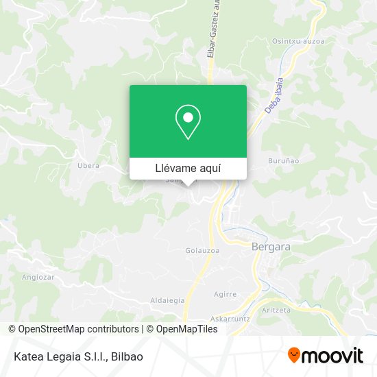 Mapa Katea Legaia S.l.l.