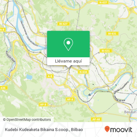 Mapa Kudebi Kudeaketa Bikaina S.coop.