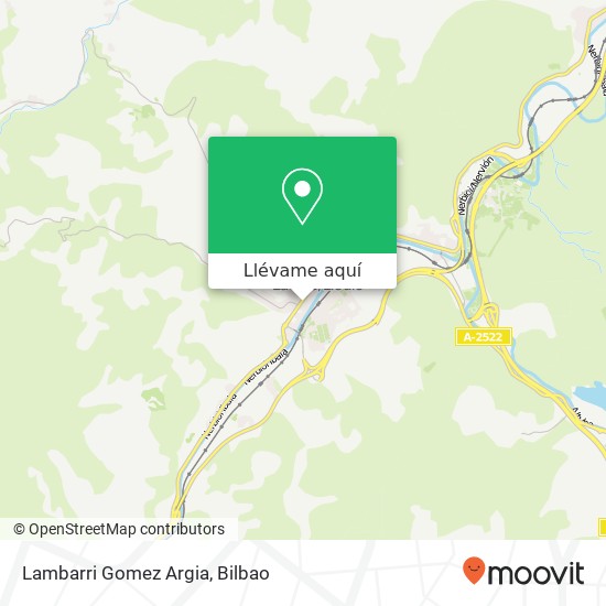 Mapa Lambarri Gomez Argia