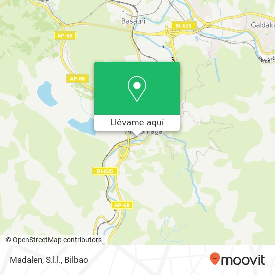 Mapa Madalen, S.l.l.