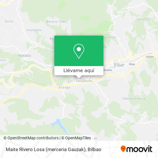 Mapa Maite Rivero Losa (merceria Gauzak)