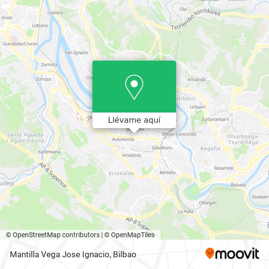 Mapa Mantilla Vega Jose Ignacio
