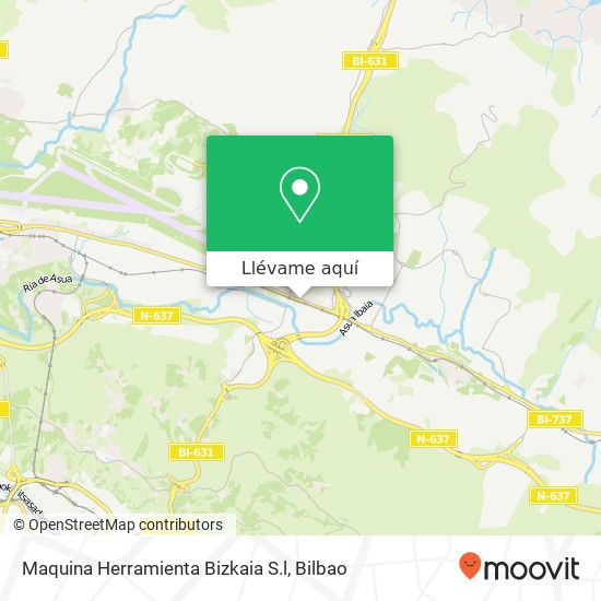 Mapa Maquina Herramienta Bizkaia S.l