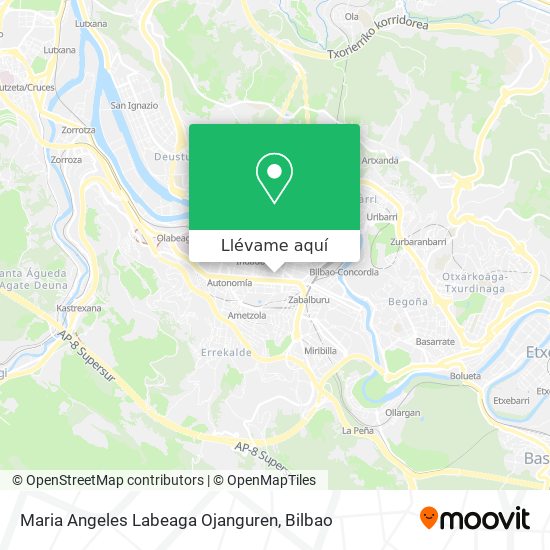 Mapa Maria Angeles Labeaga Ojanguren