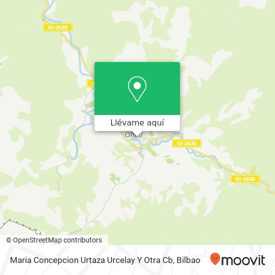 Mapa Maria Concepcion Urtaza Urcelay Y Otra Cb