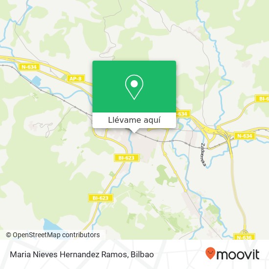 Mapa Maria Nieves Hernandez Ramos