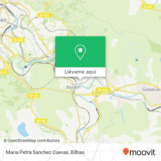 Mapa Maria Petra Sanchez Cuevas