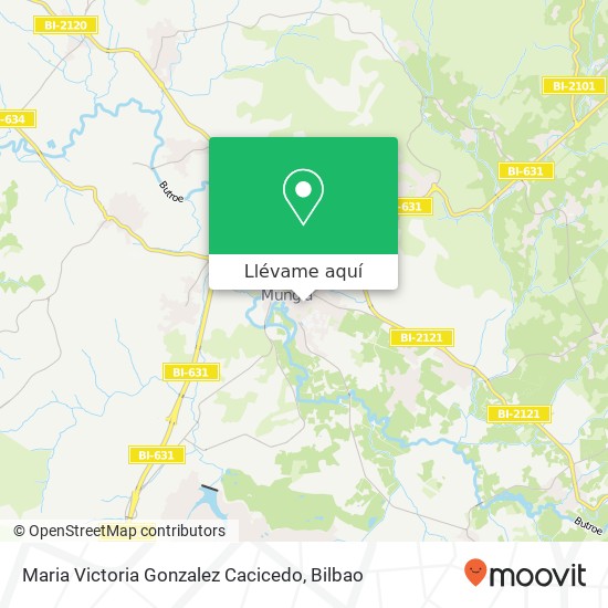 Mapa Maria Victoria Gonzalez Cacicedo