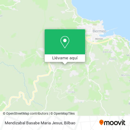 Mapa Mendizabal Basabe Maria Jesus