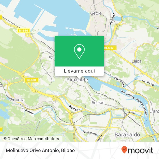 Mapa Molinuevo Orive Antonio