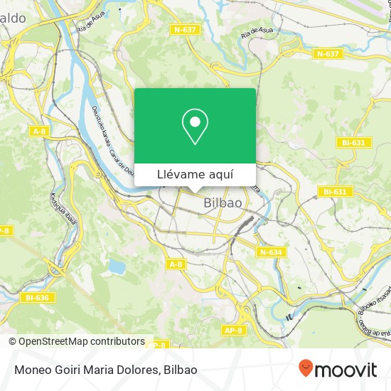 Mapa Moneo Goiri Maria Dolores