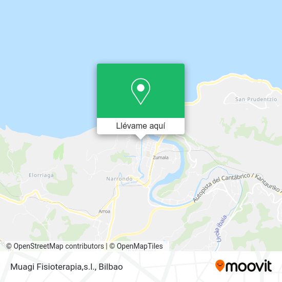 Mapa Muagi Fisioterapia,s.l.